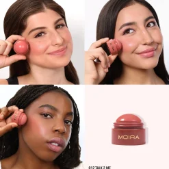 Rubores*Moira Soft Blush Balm 012 Talk 2 Me