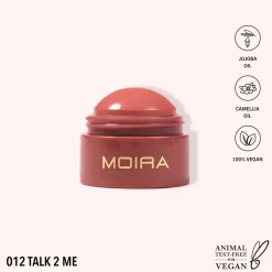 Rubores*Moira Soft Blush Balm 012 Talk 2 Me