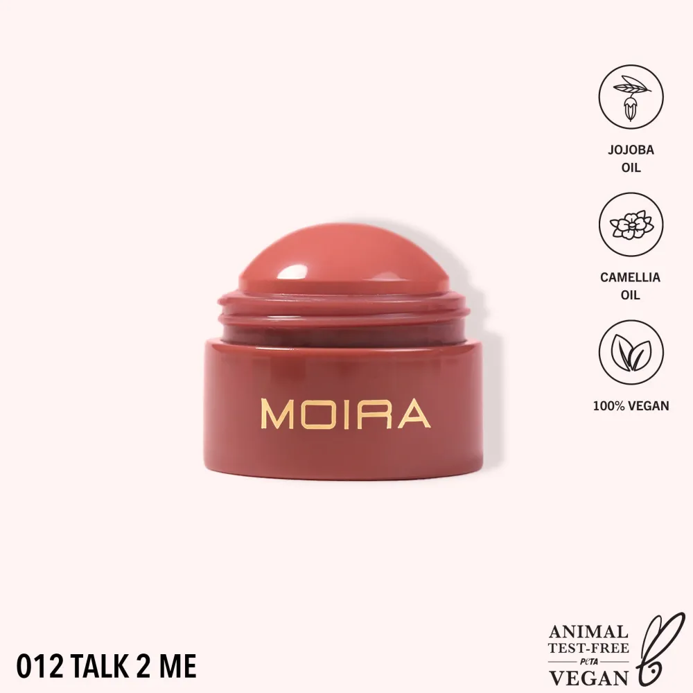 Rubores*Moira Soft Blush Balm 012 Talk 2 Me