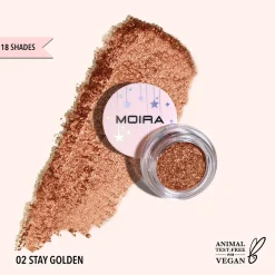 Sombras*Moira Starshow Shadow Pot - 02, Stay Golden