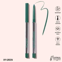 Delineadores*Moira Statement Gel Liner- 9, Green
