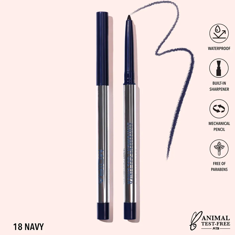 Delineadores*Moira Statement Gel Liner-18, Navy