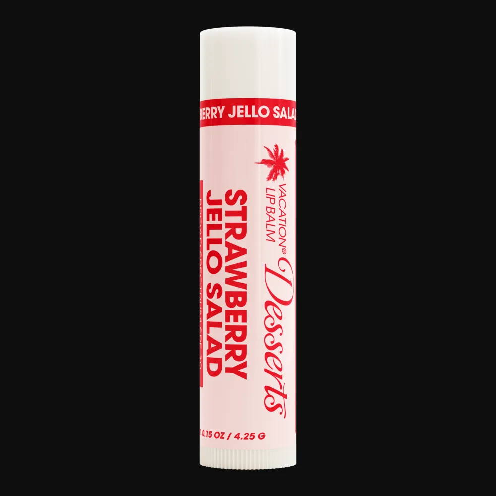 Hidratantes*Vacation Strawberry Jello Salad SPF 30 Lip Balm Sunscreen
