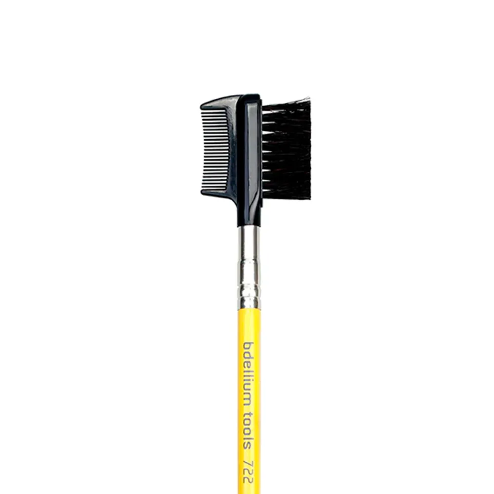 Brochas*Bdellium Tools Studio 722 Comb/Brow
