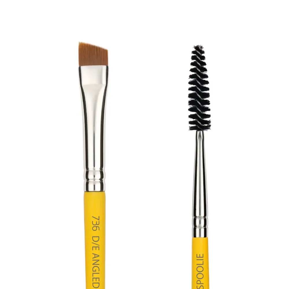 Brochas*Bdellium Tools Studio 736 Double-ended Angled Definer / Spoolie