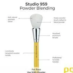 Brochas*Bdellium Tools Studio 959 Powder Blending