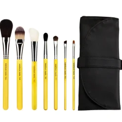 Brochas*Bdellium Tools Studio Basic 7pc. Brush Set with Roll-up Pouch Studio