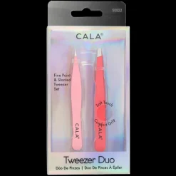 Herramientas*CALA Tweezert Duo Fine Point & Slanted (Coral)