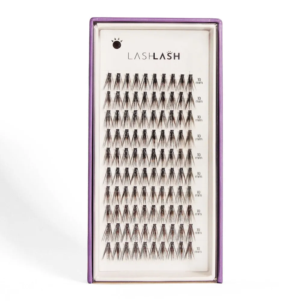 Pestañas*LASHLASH Valery 10 Glamorous Individual Lashes
